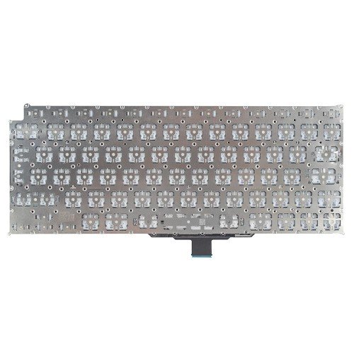 Клавиатура для ноутбука MacBook Air 13" A2337 M1 2020 года, RU/UA, Black, (вертикальный Enter)