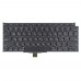 Клавиатура для ноутбука MacBook Air 13" A2337 M1 2020 года, RU/UA, Black, (горизонтальный Enter)