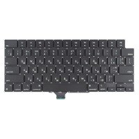 Клавиатура для Macbook Pro A2442 A2779 A2918 A2992 A3112 A3401 A3185, RU/UA, Black, (горизонтальный Enter)