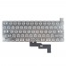 Клавиатура для ноутбука MacBook Pro 13" A2289 2020 года, RU/UA, Black, (горизонтальный Enter)