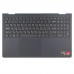 Корпус верхняя крышка для ноутбука Dell Vostro 15 3510 3520 3525 series, RU/UA, (Grey, топкейс+клавиатура, 0TPXKP, Original)