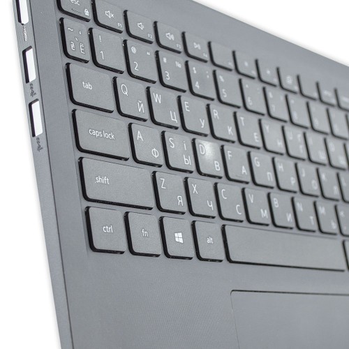Корпус верхняя крышка для ноутбука Dell Vostro 15 3510 3520 3525 series, RU/UA, (Grey, топкейс+клавиатура, 0TPXKP, Original)