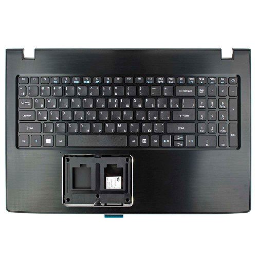 Корпус верхняя крышка для ноутбука Acer Aspire E5-523G E5-553 E5-553G E5-575G E5-576 E5-576G, RU, (6B.GDZN7.020, топкейс+клавиатура, C Cover, Original)