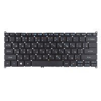 Клавіатура для Acer Swift 3 SF314-41 SF514-51 SF314-52G SF314-53 SF314-55G, RU/UA, Black, (версія 1, з підсвіткою, Original)