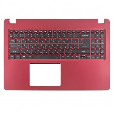 Верхняя крышка для Acer Aspire A515-52G, RU/UA, Red, (6B.H5AN2.009, топкейс+клавиатура с подсветкой, Original)