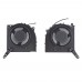 Вентиляторы для ноутбука Lenovo Legion 5 15ARH7H Type 82RD, (DC 12V пара CPU+GPU, FPN6 DFSCL12E06486Q, FPN7 DFSCL12E16486Q, Original)