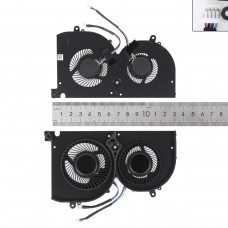 Вентилятор для MSI GS75 GP75 MS-17G1 MS-17G2 series (GPU FAN, BS5005HS-U3I+BS5005HS-U3J, Аналог)