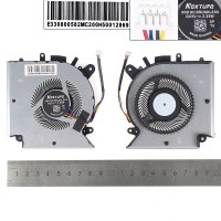 Вентилятор кулер для MSI GL66 GF66 GF76 MS-1583 series, (5V CPU Fan, PABD08008SH-N459, Аналог)