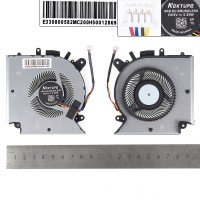 Вентилятор кулер для MSI GL66 GF66 GF76 MS-1583 series, (5V CPU Fan, PABD08008SH-N459, Аналог)