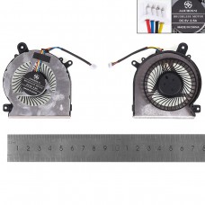 Вентилятор кулер для MSI GL66 GF66 GF76 MS-1583 series, (GPU fan, PAAD06015SL-N460, Аналог)