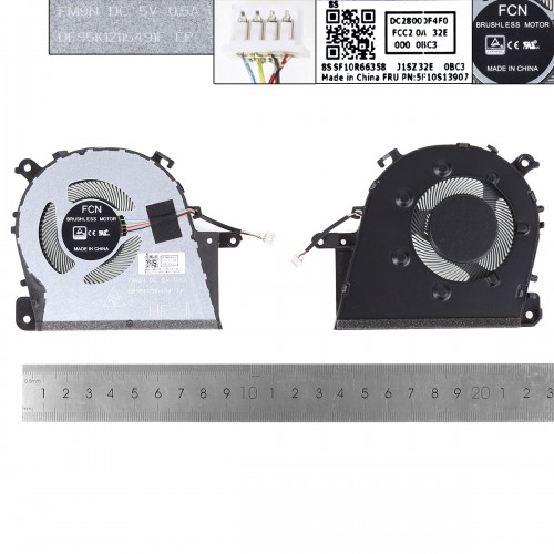 Вентилятор для ноутбука Lenovo IdeaPad 3 14ARE05 14ADA05 14IML05 14IIL05 14ITL05 (DC28000F4F0, FM9N DFS5K1215491F, Original)