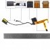 Шлейф матрицы для ноутбука Dell Inspiron 15 7568 P55F XPS 9365 (eDP 30pin+touch, DC02C00DJ00, 0T825X, Original)