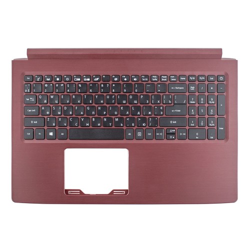 Корпус верхняя крышка для ноутбука Acer Aspire A315-33 series, RU/UA, (Red, топкейс+клавиатура, C Cover, 6B.H64N2.009, Original)