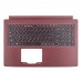 Корпус верхняя крышка для ноутбука Acer Aspire A315-33 series, RU/UA, (Red, топкейс+клавиатура, C Cover, 6B.H64N2.009, Original)