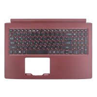 Корпус верхняя крышка для Acer Aspire A315-33 series, RU/UA, (Red, топкейс+клавиатура, C Cover, 6B.H64N2.009, Original)