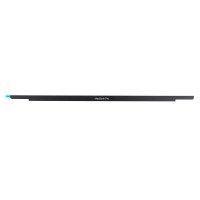 Декоративна панель з лого для MacBook Pro Retina 15" A1707 A1990, (скло, 345мм, Silver Logo)