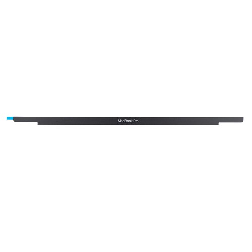 Декоративная панель с лого для MacBook Pro Retina 13" A1706 A1708 A1989 A2289 A2159 A2251 A2338, (стекло, 300мм, Silver Logo)