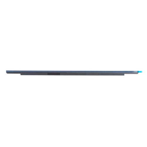 Декоративная панель с лого для MacBook Pro Retina 13" A1706 A1708 A1989 A2289 A2159 A2251 A2338, (стекло, 300мм, Silver Logo)
