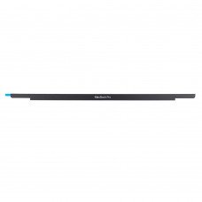 Уценка! - Декоративная панель с лого для MacBook Pro A1706 A1708 A1989 A2289 A2159 A2251 A2338, (стекло, 300мм, Silver)