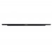 Декоративная панель с лого для MacBook Retina 12" A1534, (стекло, 276мм, Silver Logo)