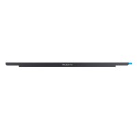 Декоративная панель с лого для MacBook Air 13" A1932 A2337 A2179, (стекло, 300мм, Gray Logo)