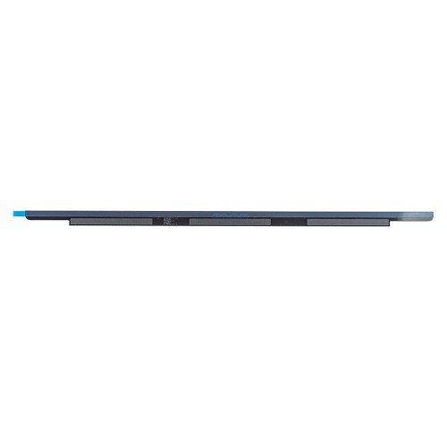 Декоративная панель с лого для MacBook Air 13" A1932 A2337 A2179, (стекло, 300мм, Silver Logo)