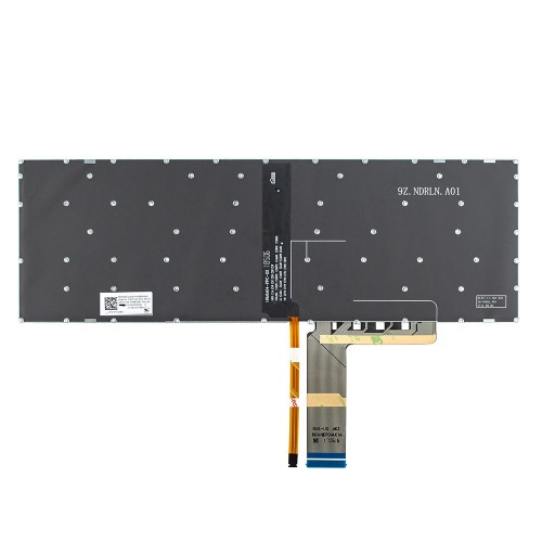 Клавіатура для ноутбука Lenovo Ideapad Gaming L340-15IRH L340-17IRH, 320-15 330-15, RU/UA (Blue, з підсвіткою, Original)
