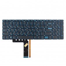 Клавіатура для Lenovo Ideapad Gaming L340-15IRH L340-17IRH, 320-15 330-15, RU/UA (Blue, з підсвіткою, Original)