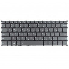 Клавіатура для Lenovo Ideapad S540-14IWL S540-14API S540-14IML, RU/UA, (сіра, з підсвіткою, Original)