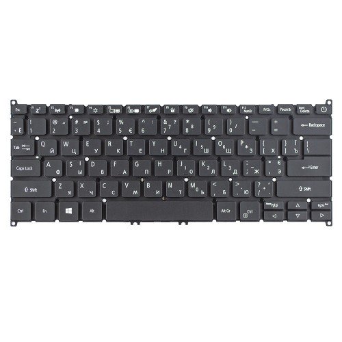 Клавіатура для ноутбука Acer Swift SF314-54 SF314-54G SF314-41 SF314-41G SF114-32 SF314-56G, RU/UA, Black, версія 2, з підсвіткою, Original