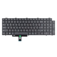 Клавиатура для Dell Latitude 3540 5520 5521 5531 5530 5540 Precision 3560 3561 series, RU/UA, Gray
