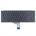 Клавиатура для ноутбука Asus A512 F512 K512 S512 X512 series, RU/UA, (Black, с подсветкой, Original)