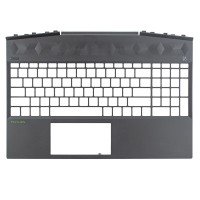 Корпус верхняя крышка для HP Pavilion Gaming 15-dk 15t-dk TPN-C141 series, (Green, L57593-001, L57593-251, топкейс) Корпус верхняя крышка для HP Pavilion Gaming 15-dk 15t-dk TPN-C141 series, (Green, L57593-001, L57593-251, топкейс)