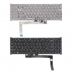 Клавиатура для Acer A315-24P A315-59G A315-510P A515-57G A515-58G A715-76G, Nitro ANV15-41 ANV15-51, RU, Black