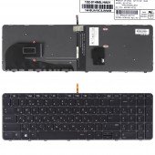 Клавіатура для HP EliteBook 755 G3 850 G3 850 G4 ZBook 15u G3 G4, RU, (Black/Gray, з трекпоінтом, з підсвіткою, 821157-251, 6037B0116722)