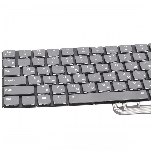 Клавиатура для ноутбука Lenovo Legion Y730-17ICH Y740-17IRH 81HG 81HH 81UG 81UJ, RU, (Gray, RGB-backlight, Original)