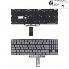 Клавіатура для Lenovo Legion Y730-17ICH Y740-17IRH 81HG 81HH 81UG 81UJ, RU, (Gray, RGB-backlight, Original)