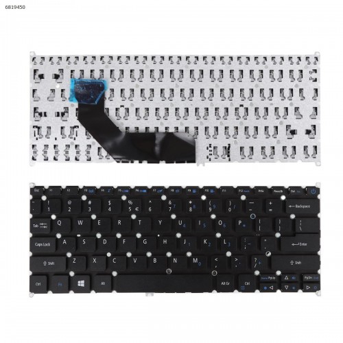 Клавиатура для ноутбука Acer Swift SF314-54 SF314-54G SF314-41 SF314-41G SF114-32 SF314-56G, US, Black, версия 1