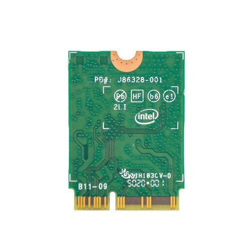 Плата WiFi+Bluetooth Intel AX201NGW (M.2 2230, 2.4Gbps 802.11ax+BT5.0, MIMO 2x2, 0XVV0P)