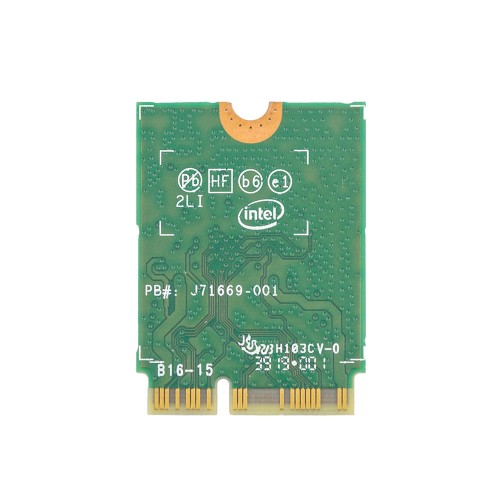 Плата WiFi+Bluetooth Intel 9462NGW, (M.2 2230, 433Mbit 802.11ac 2.4/5GHz+ Bluetooth 5.1, 01275K) Плата WiFi+Bluetooth Intel 9462NGW, (M.2 2230, 433Mbit 802.11ac 2.4/5GHz+ Bluetooth 5.1, 01275K)