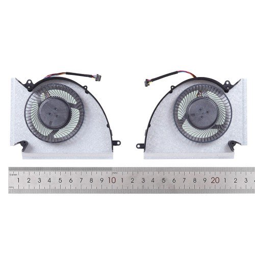 Вентилятори для ноутбука MSI GP76 GE76 WE76 MS-17K2 MS-17K3, (12V CPU+GPU 4pin, PABD1A010SHL-N452, PABD1A010SHR-N451, Original)