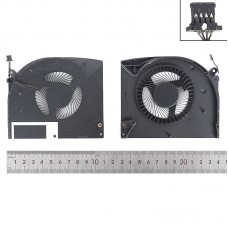 Вентилятор для Dell Alienware M17 R2 P41E series, (CPU FAN, DC 12V 1A, FLHX DFS2400121H0T, Original) Вентилятор для Dell Alienware M17 R2 P41E series, (CPU FAN, DC 12V 1A, FLHX DFS2400121H0T, Original)