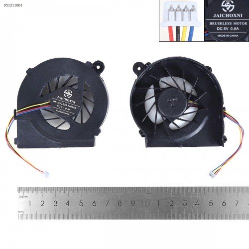 Вентилятор кулер для ноутбука HP Pavilion G4/G6/G7-1000, CQ42 CQ56 CQ58 CQ62, HP 240 245 246 250 255 G1, (4pin, Пластик, Аналог)