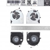 Вентилятори для HP Victus 16-D 16T-D 16-E TPN-Q263 TPN-Q264 80W, (CPU+GPU Fan, M54776-001, NS75C06-20K21/20K22, Аналог)