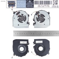 Вентилятори для HP Spectre 15-BL 15T-BL TPN-Q179, (CPU+GPU Fan, 914357-001, 914358-001, Аналог)