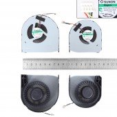 Вентилятори для Dell Precision 7710 M7710 7720 M7720 series, (CPU+GPU 5V 0.4A, EG75150S1-C030-S9A, EG75150S1-C040-S9A)
