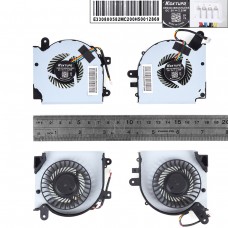 Вентиляторы для MSI GF75 MS-17F1 MS-17F2 MS-17F4 MS-17F5 series, (CPU+GPU fan, PAAD06015SL-N415, PAAD06015SL-N416, Аналог)