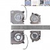 Вентилятори для ноутбука MSI GL66 GF66 GF76 MS-1583 series, (CPU+GPU fan, PABD08008SH-N477, PAAD06015SL-N460, Original)