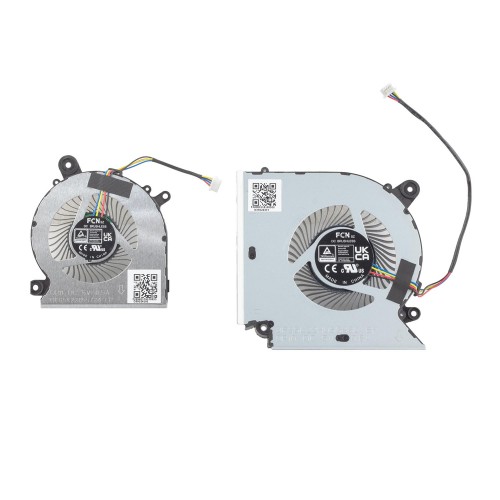 Вентилятори для ноутбука MSI GL66 GF66 GF76 MS-1583 series, (CPU+GPU fan, PABD08008SH-N477, PAAD06015SL-N460, Original)