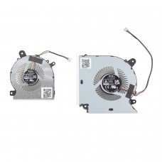 Вентилятори для MSI GL66 GF66 GF76 MS-1583 series, (CPU+GPU fan, PABD08008SH-N477, PAAD06015SL-N460, Original)
